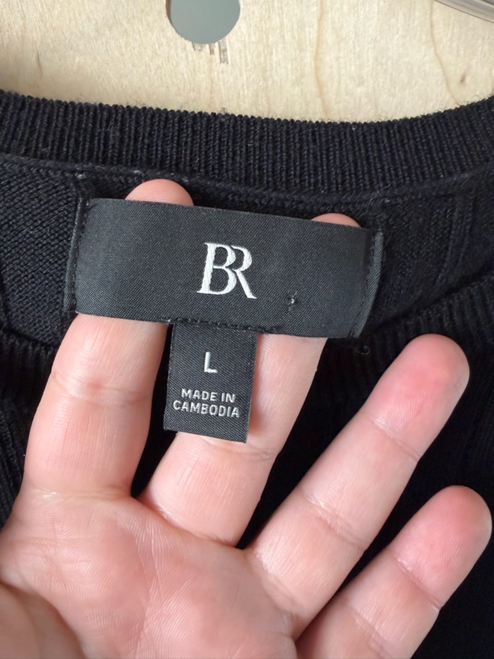 Set of 3 Banana Republic $80 RIBBED MERINO SCOOP-NECK SWEATERS Large - Picture 3 of 12